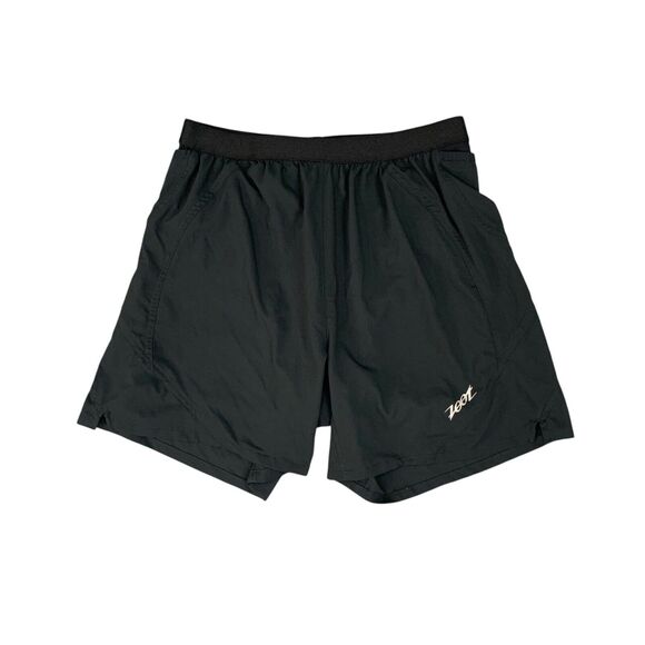 Zoot Shorts Womens M Medium Black Stretch Quick Dry Fitted Inner 2 in 1 Cycling - Picture 1 of 13